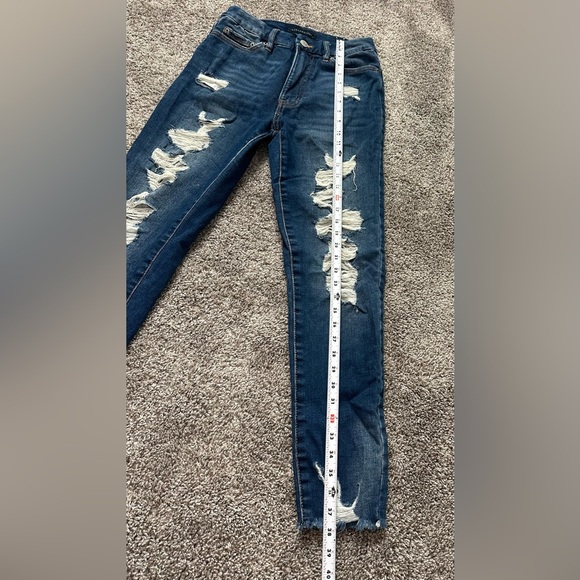 Aeropostale Women’s Super High Rise Curvy Jeggings Size 2 - Picture 2 of 11
